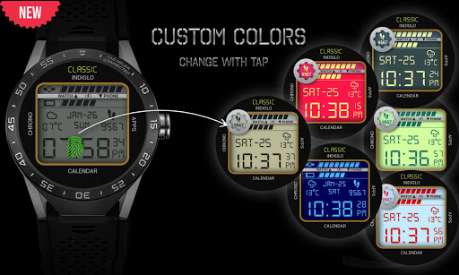 Retro Digital Watch Face Screen 3