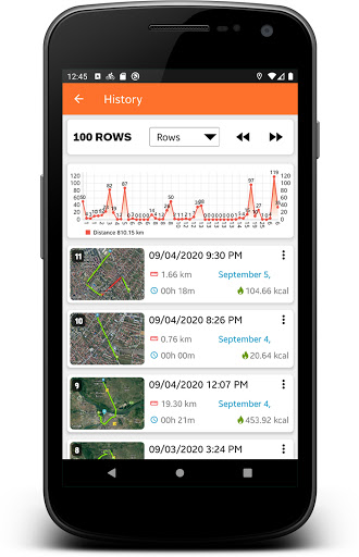 Cycling Diary - Bike Tracker Screen 3