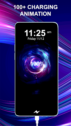 charging animation anime Screen 2