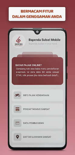 Bapenda Sulsel Mobile Screen 2