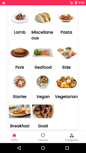 Tasty Food Screen 2