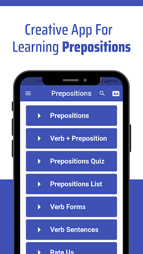 Prepositions Bangla Screenshot 1 - AppWisp.com