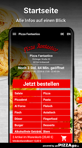Pizza Fantastico Gröbenzell Screen 2