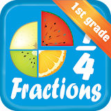 Fraction - Math 1st grade icon