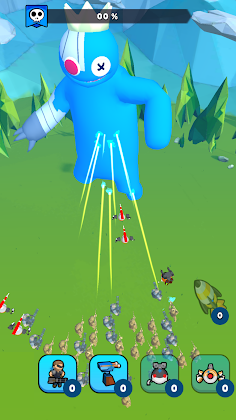 Army Hole: Monster Attack 3D - Screenshot 1