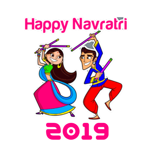 Happy Navratri Stickers 2019 -