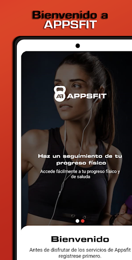 APPSFIT Screen 2
