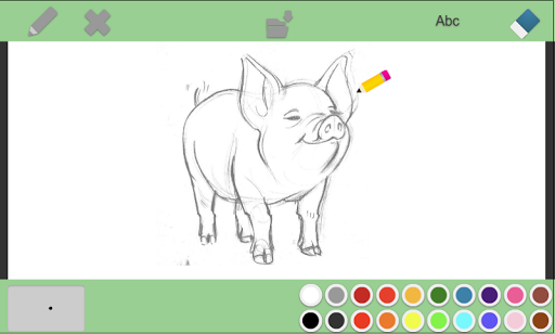Android application Draw Illustrator of PNG screenshort