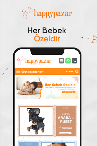 Android application Happypazar screenshort