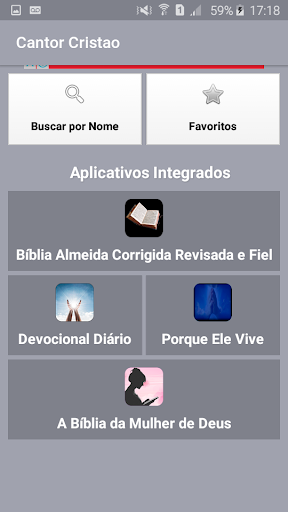 Android application Cantor Cristão da Igreja Batis screenshort