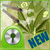 Weed Rasta Theme for GO Locker icon