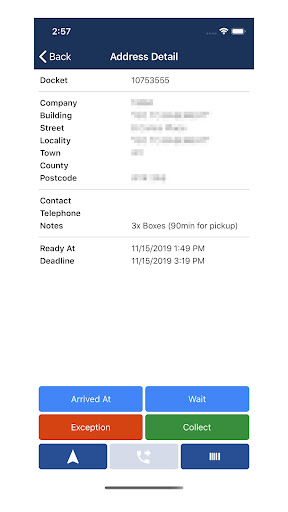 Android application NX Transport - from DA Systems screenshort
