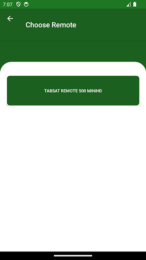 Remote for Tabsat TV Receiver Screen 2