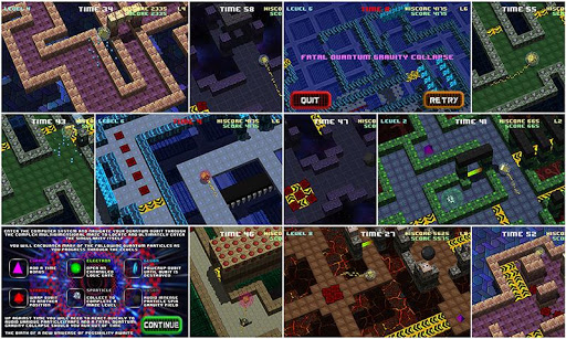 Android application Qubit Maze screenshort