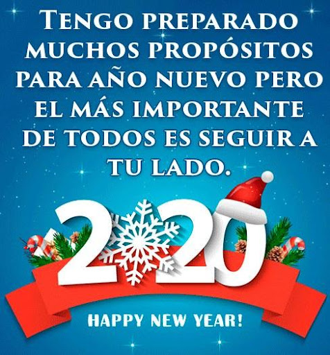 Feliz Año Nuevo 2020 Mi Amor