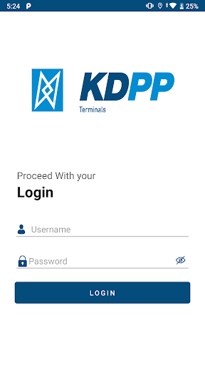 Android application KDPP Terminals screenshort