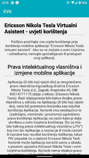 EVA - Ericsson Nikola Tesla Vi Screen 2