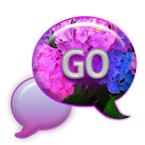 GO SMS - Hydrangea Love icon