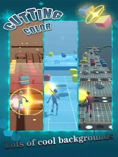 Cutting Color-Dash Dance - Screenshot 4