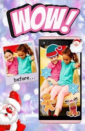 Christmas Photo Stickers New Year 2019