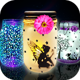 Glow in The Dark Toys Game! Glowing fairy Jars icon