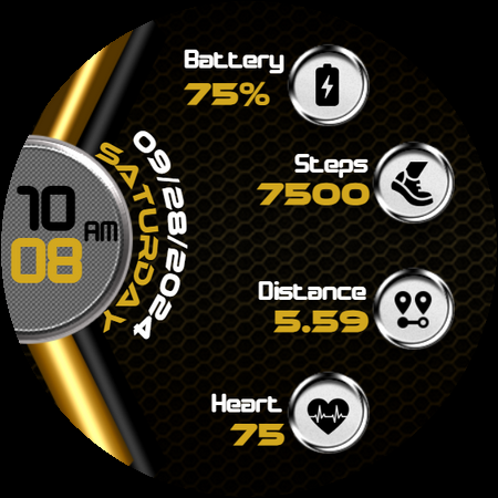 MAHO021 Wear OS Watch Face