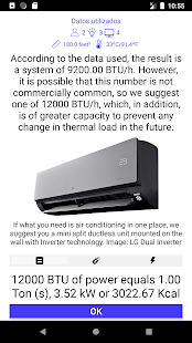 Air conditioner or Heat pump Screenshot