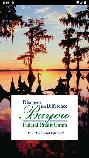 Android application Bayou Federal Credit Union screenshort
