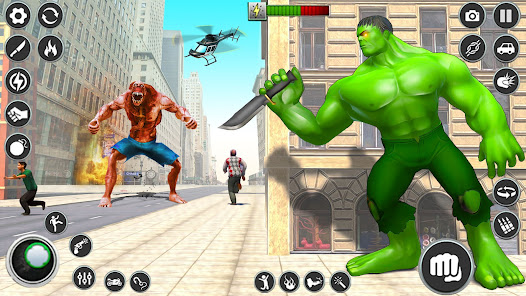 Captura 4 Incredible Monster Hero Game android