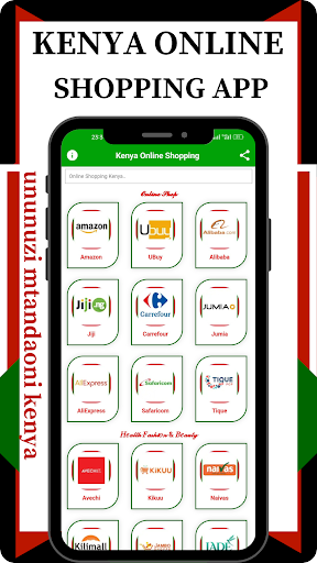 Android application Kenya Online Shopping App screenshort