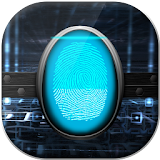 finger print screen lock prank icon