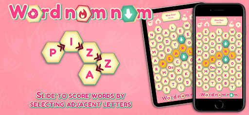 Android application Word Nom Nom screenshort