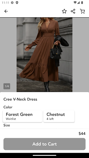 Screenshot of SexyModest Clothing