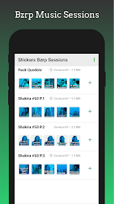 Screenshot 8 Bzrp Stickers - Peso Pluma #55 android