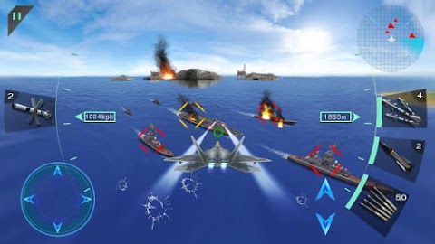 空中決戦3D - Sky Fightersのおすすめ画像5