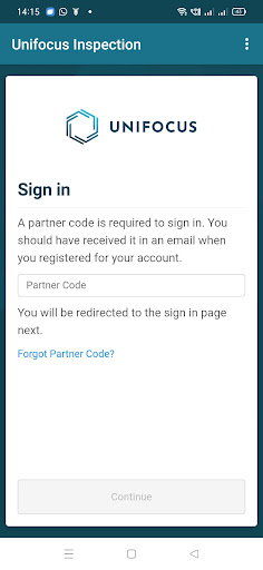App screenshot