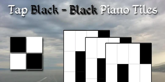 Tap Black - Black Piano Tiles