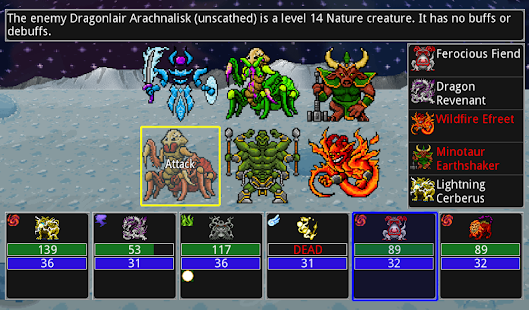 Siralim 2 (Monster Taming RPG) Screenshot