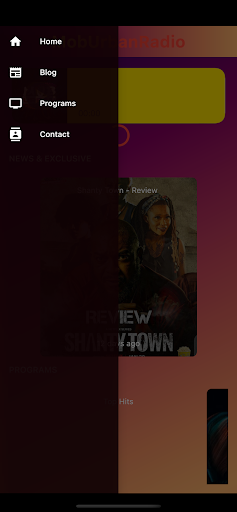 Android application MobUrbanRadio screenshort