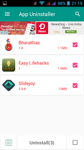 App Uninstaller - remove apps