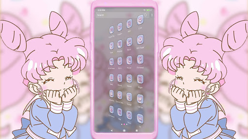 Kawaii Cute Girl Theme Screen 3