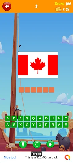 World Flag Guess the Name - Screenshot 3