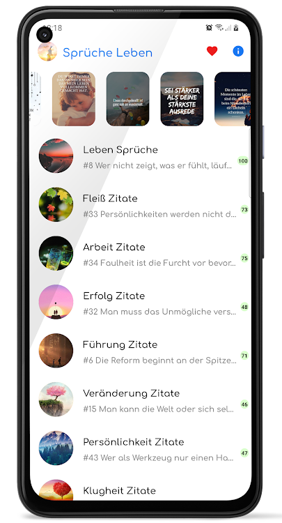 Zitate Sprüche Leben - 1.2.2 - (Android)