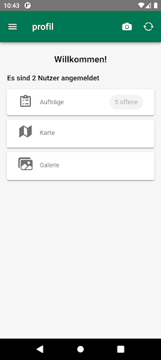 Android application profil Baden-Württemberg screenshort