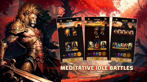 Android application Astral Cards: Idle Card Game screenshort