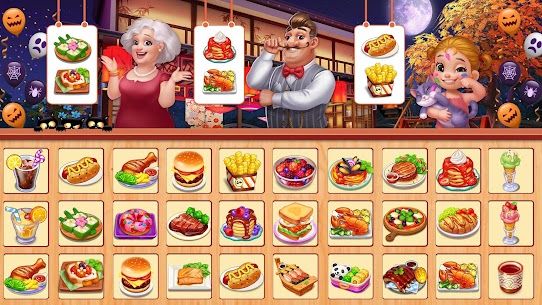 My Restaurant: Crazy Cooking Madness & Tile Master Mod Apk 1.0.12 (Unlimited Gold Coins/Diamonds) 3