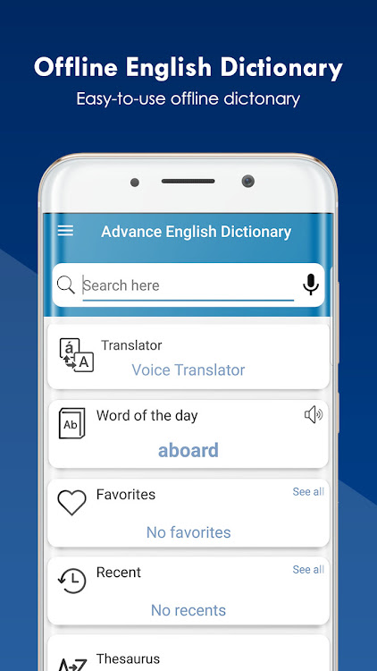 Best Offline English Dictionar - 1.0 - (Android)