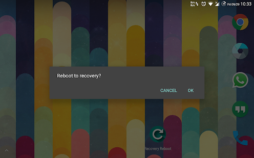 Recovery Reboot Varies with device screenshots 3