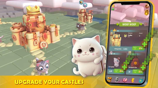 Cats King: Idle Kingdom 3D