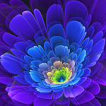 Cover Image of Download Glowing Flowers Live Wallpaper  APK